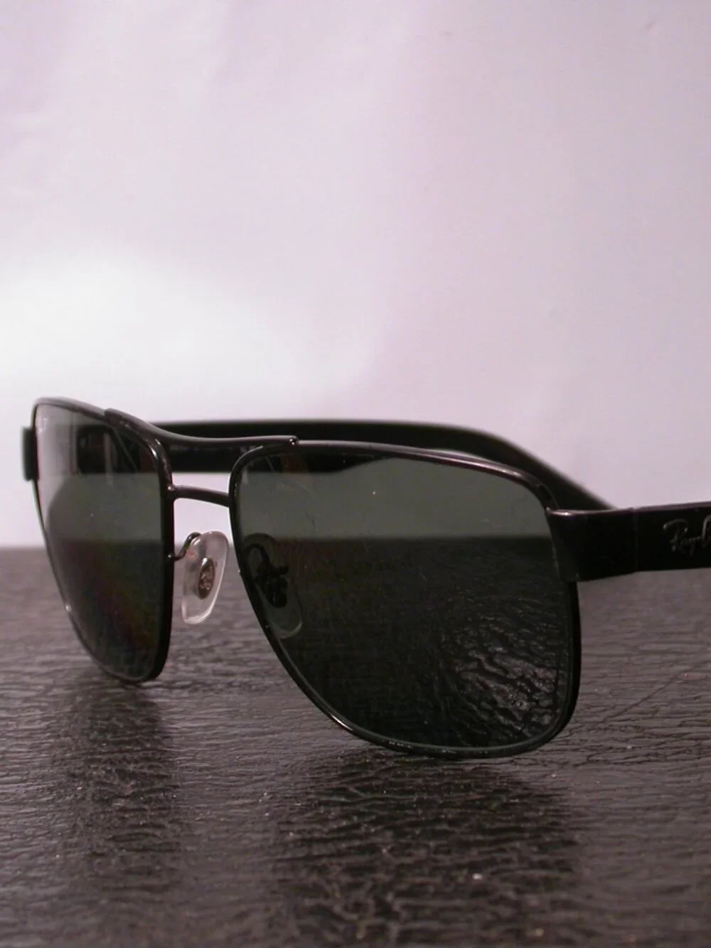 Ray Ban Sporty Jet Black Metal 3530 Sunglasses Shades Made in Italy Frame ONLY